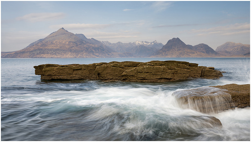 Following the tide out to the Cuillin at Elgol, Isle of Skye.