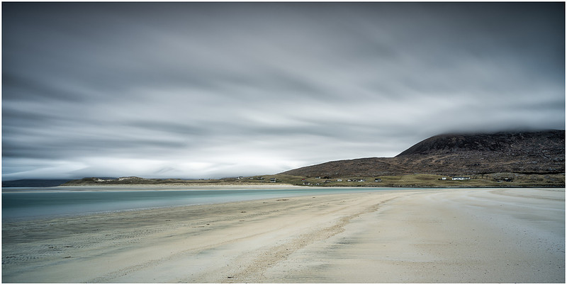 Looking to Luskentyre, on Seilebost, Lewis and Harris, Scotland.