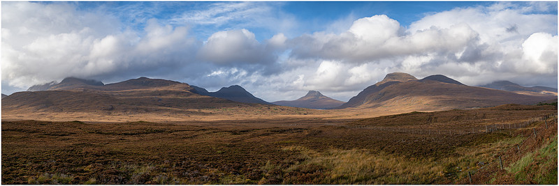 Stac Pollaidh beckons, Assynt, Scotland.