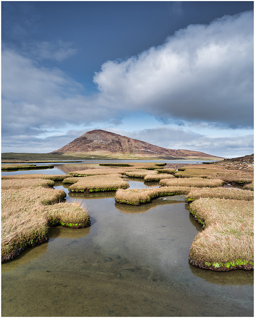 Island hoppers at Northton Salt Flats, Isle of Harris, Scotland