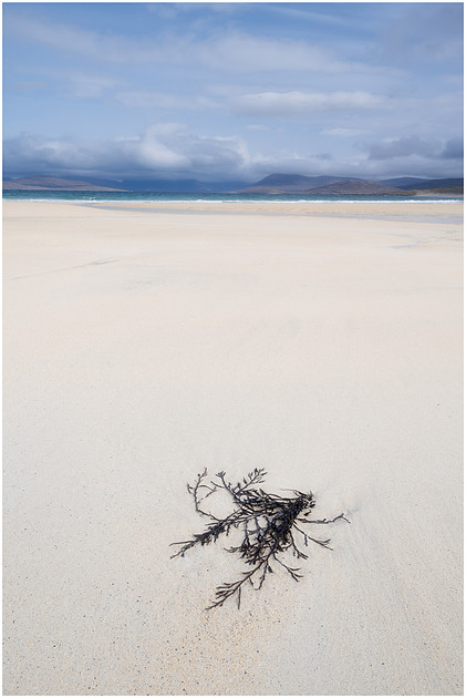 Into the distance, Sgarasta Mhor Beach, Lewis and Harris, Scotland.